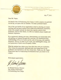 Negro Letter of Recommendation
